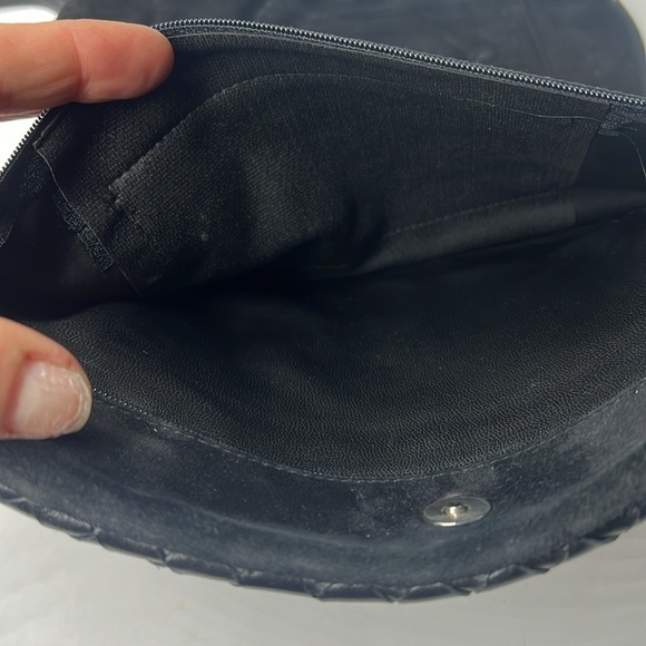 Leather Vintage Intrecciato Shoulder Bag - Made in Italy - Picture 7 of 12